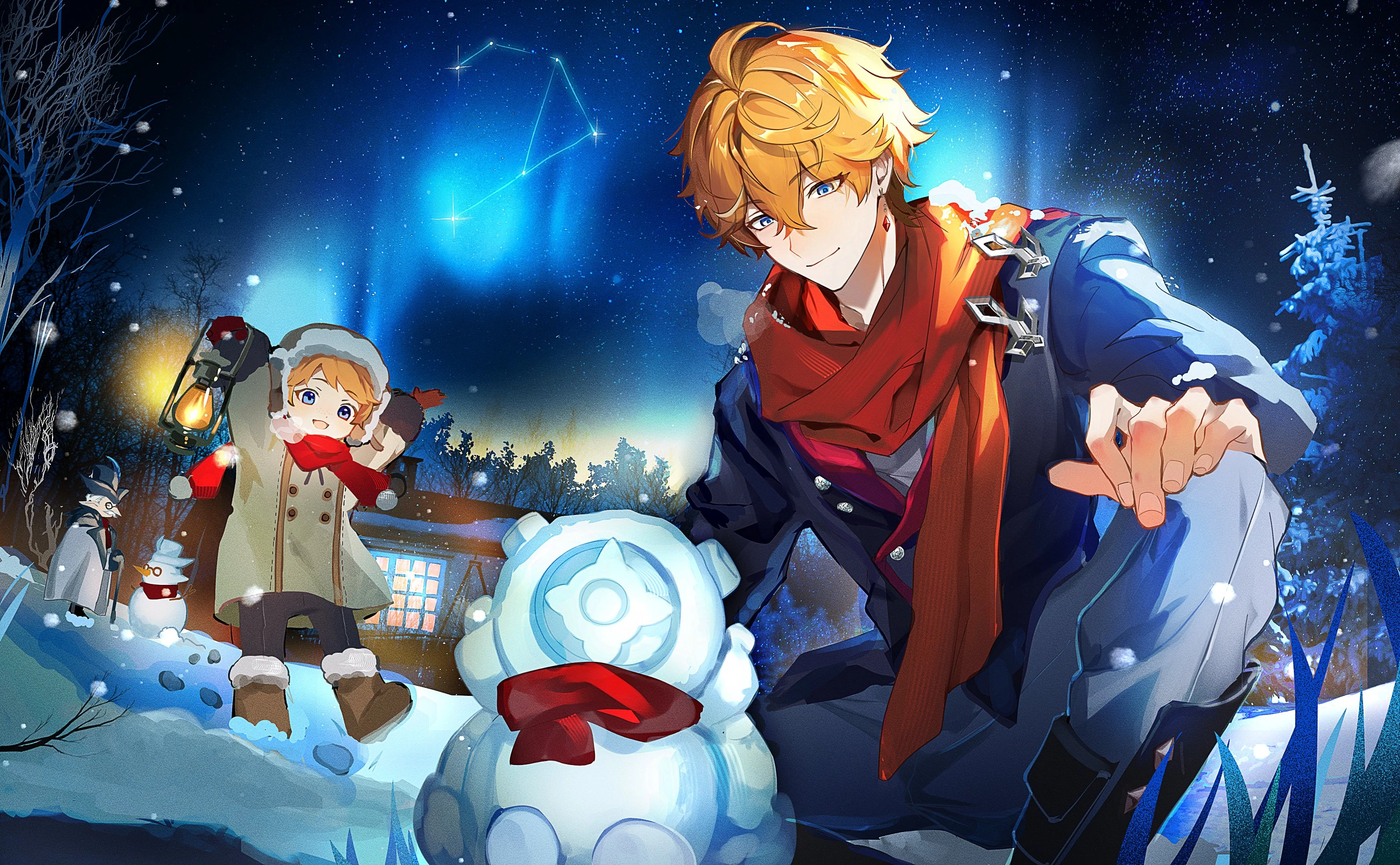 原神　ドイツ　限定　ホヨカフェ　オープンイベント タルタリヤ 原神 ドイツ 限定 ホヨカフェ オープンイベント タルタリヤ③